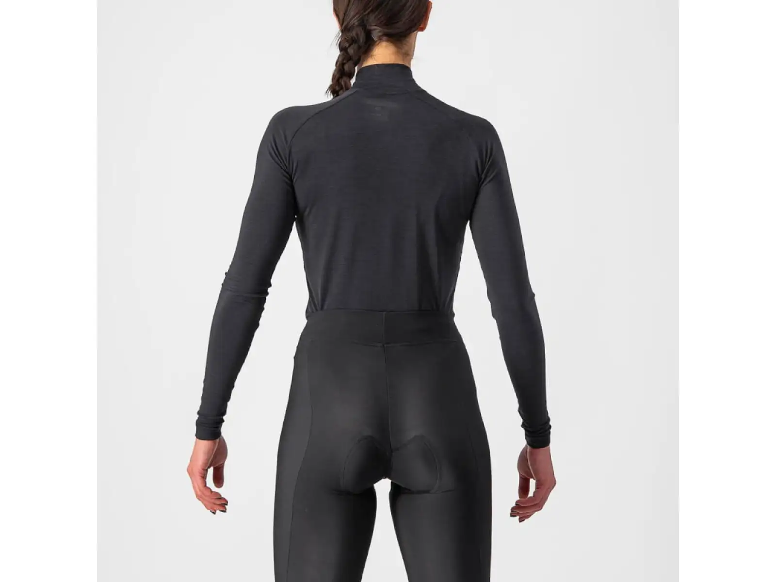 Castelli Bandito Wool Baselayer dámske tričko dlhý rukáv black