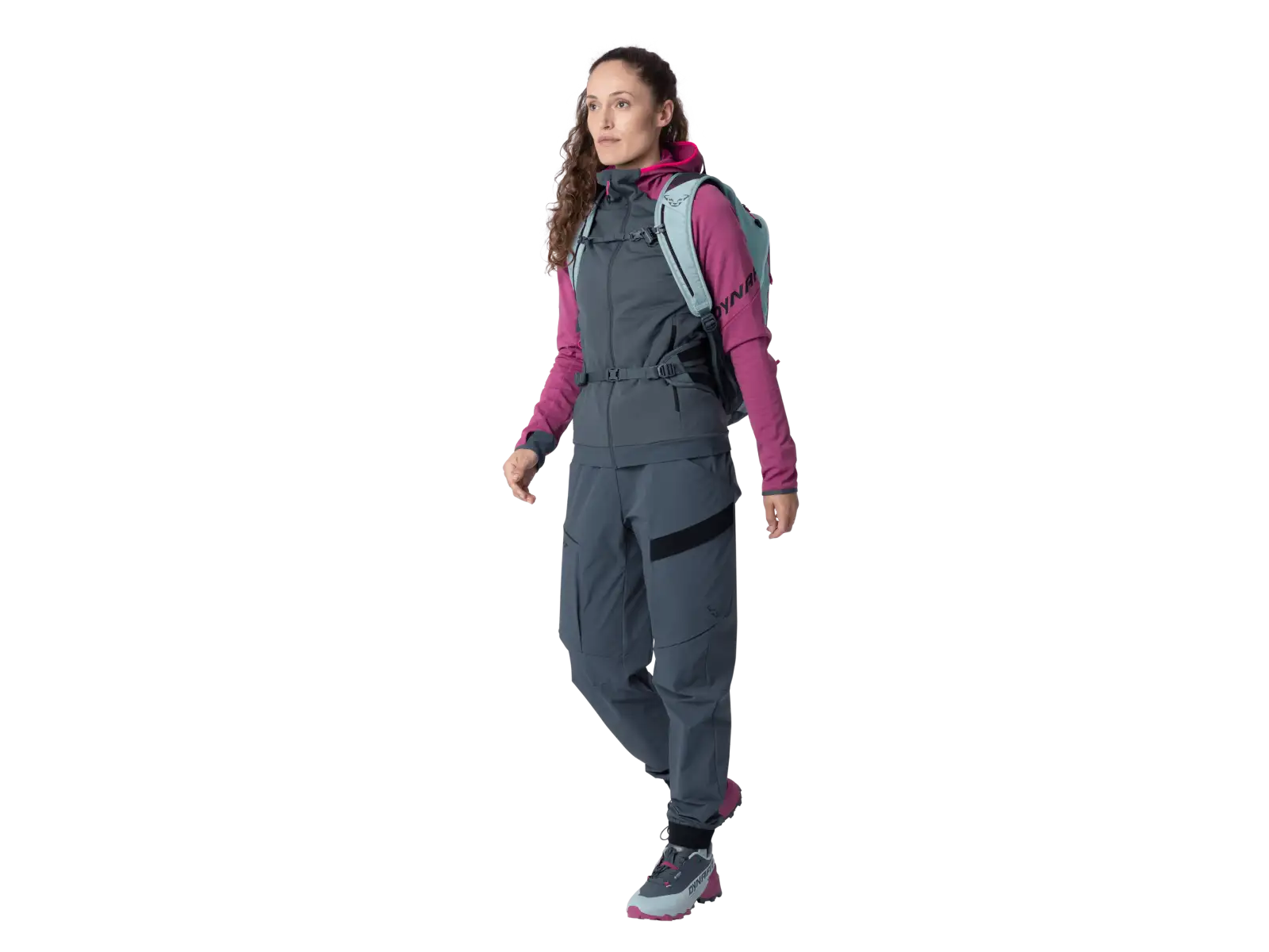 Dynafit Transalpe 22 dámsky batoh Cloud Blue/Cinder