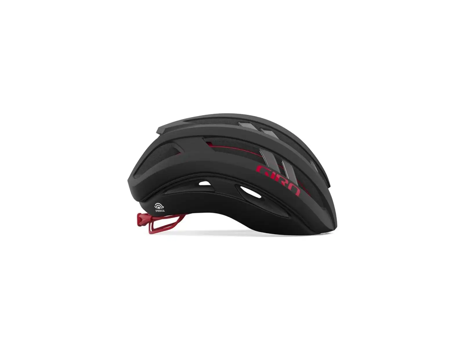 Giro Aries Spherical prilba Mat Carbon/Red