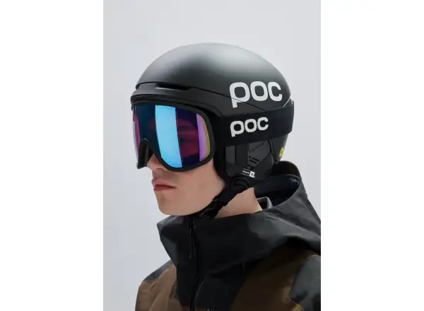 POC Obex Contour Communication lyžiarska prilba Sylvanite Grey Matt/Uranium Black Matt