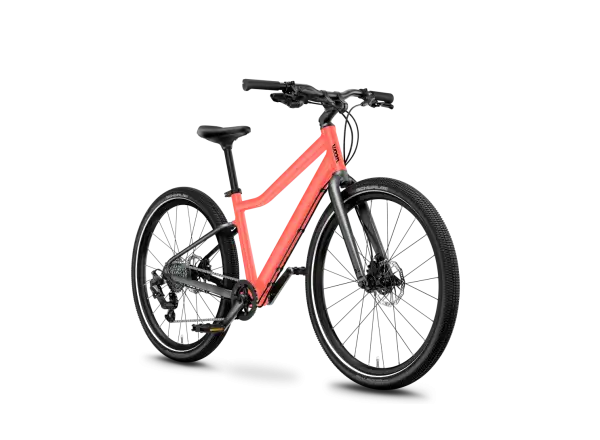 Woom 5 Explore detský bicykel 24" Neon Coral