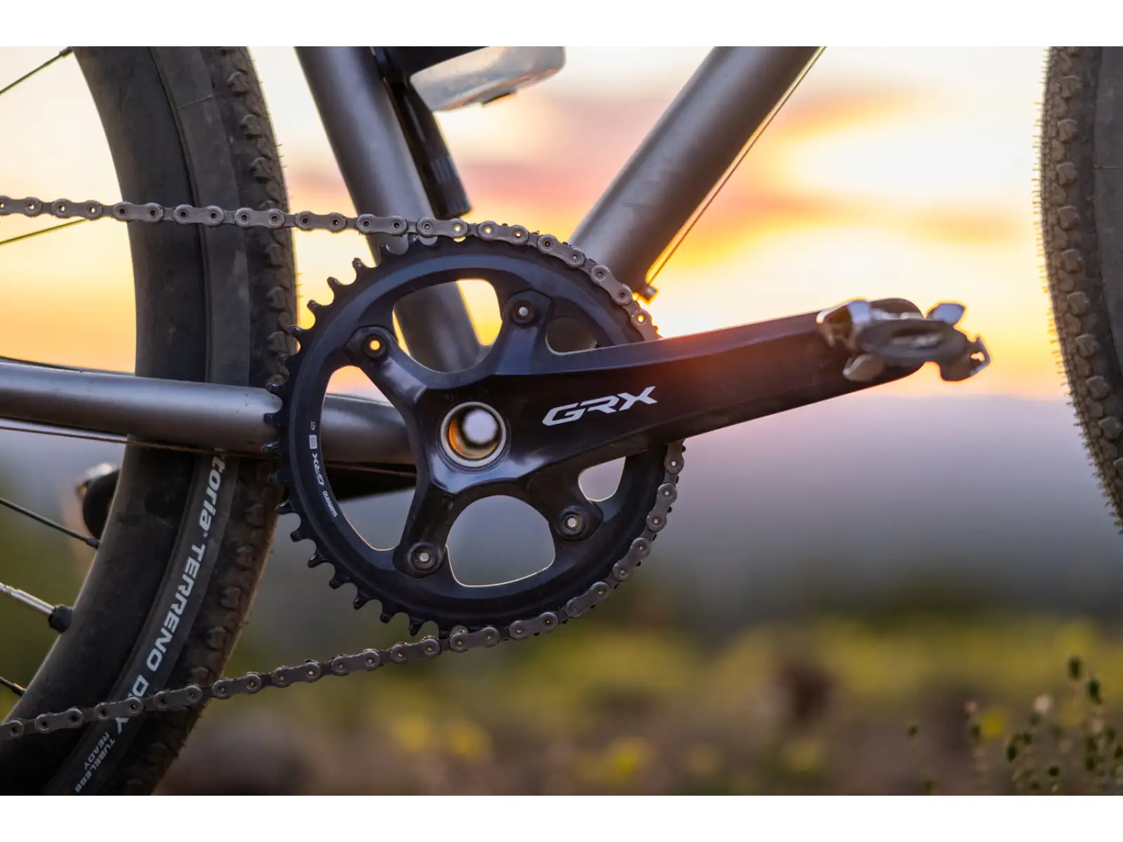 Shimano GRX FC-RX820-1 kľučky 1x12sp. s prevodníkom 42 zubov