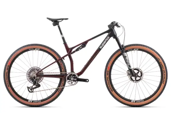 Superior XF 9.9 Team horský bicykel Gloss Red Carbon / Black
