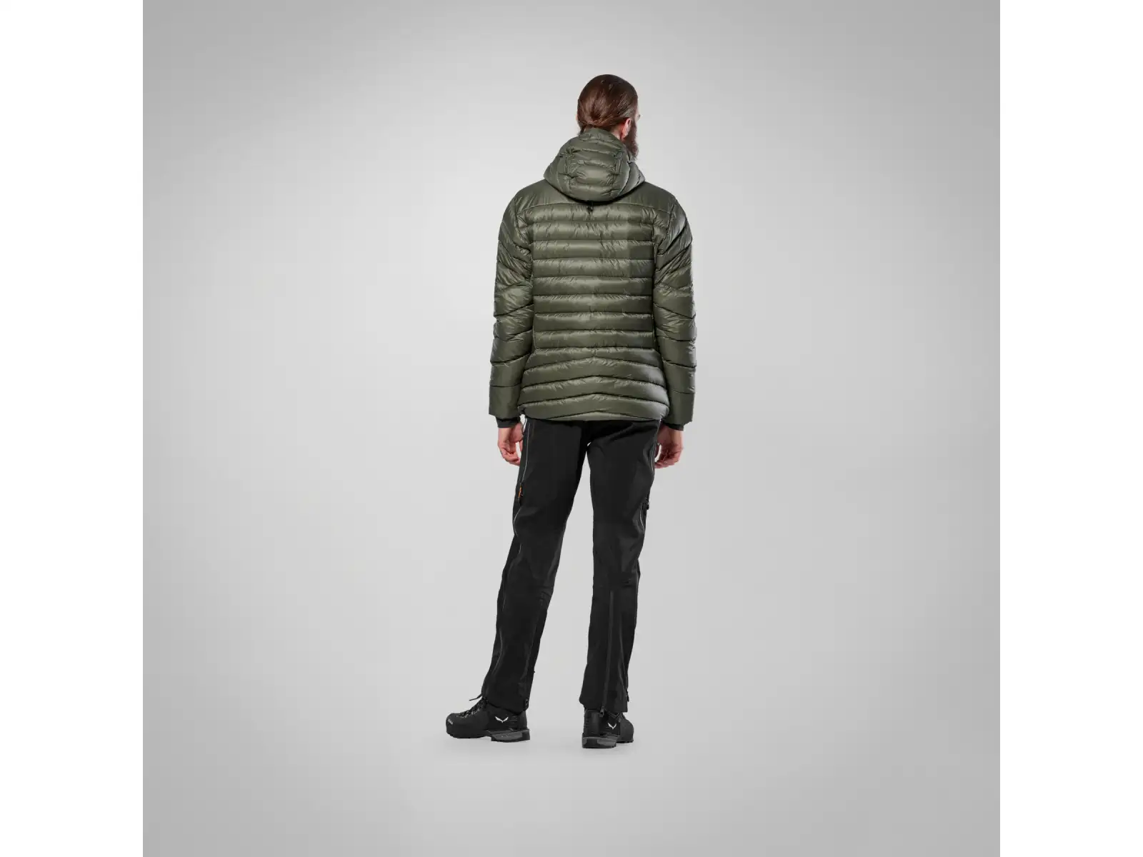 Salewa Ortles Med 3 RDS DWN pánska bunda Faded Green
