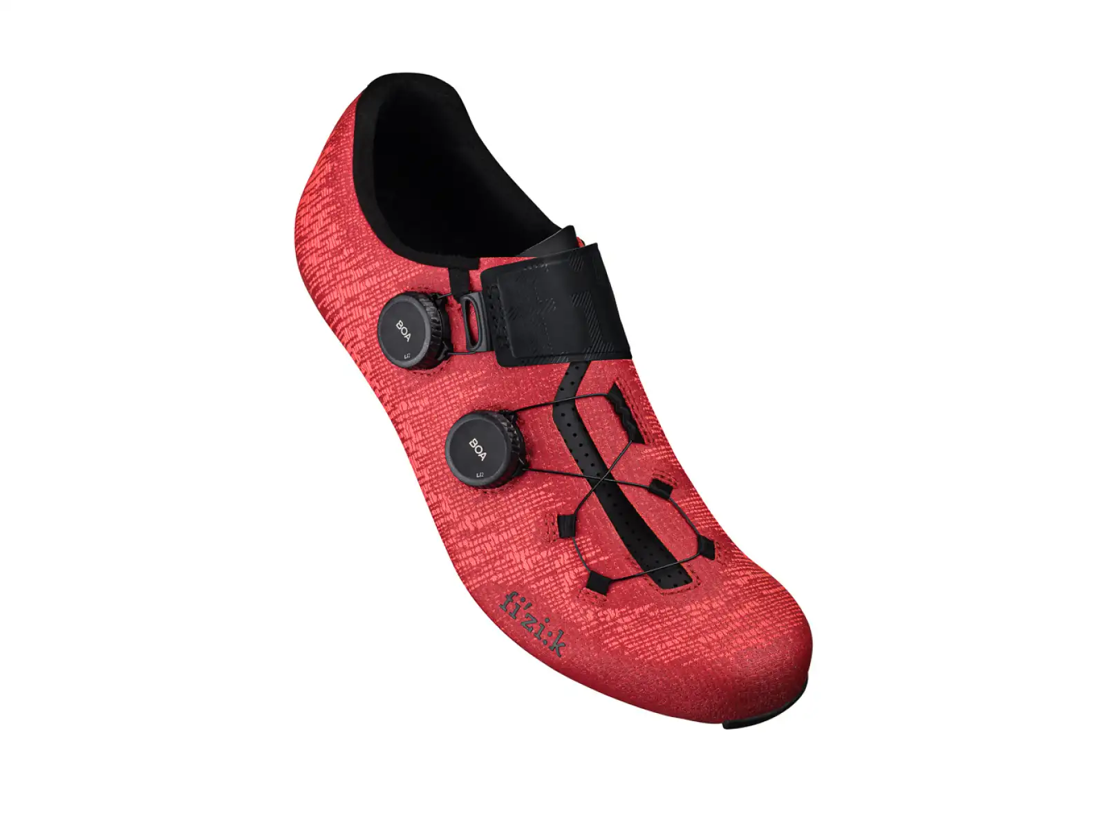 Fizik Vento Infinito Knit Carbon 2 cestné pánske tretry Coral/Black