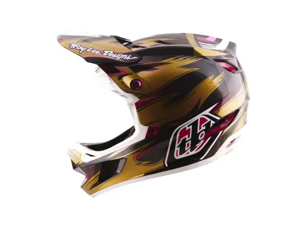 Troy Lee Designs D4 Carbon MIPS Cyclops prilba Gold