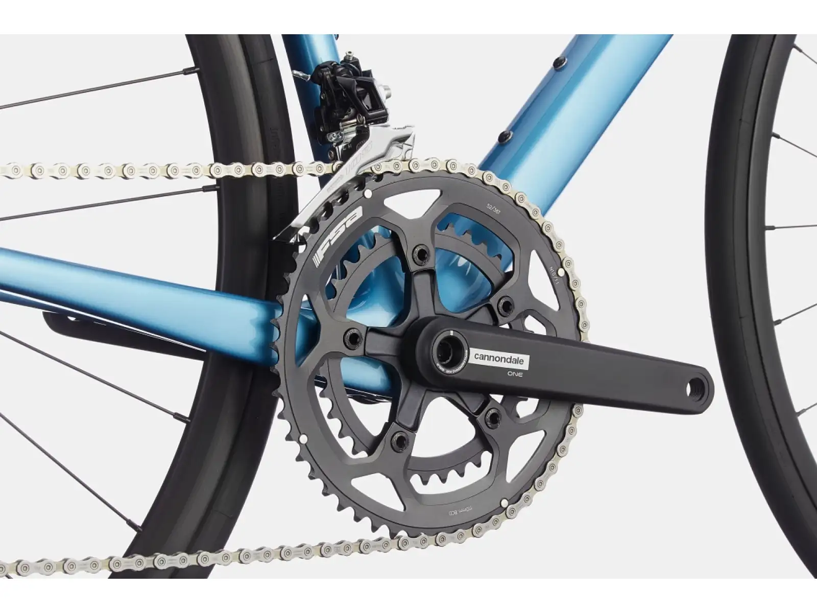 Cannondale SuperSix Evo Disc 105 cestný bicykel Alpine