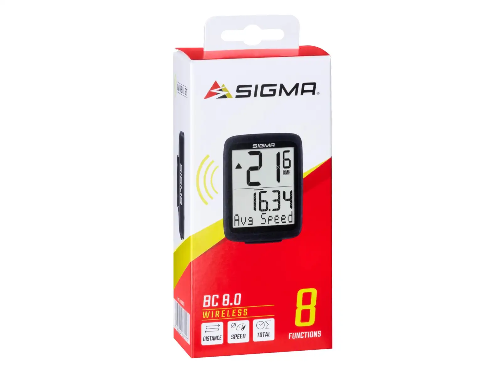 Sigma BC 8.0 ATS WL počítač čierna