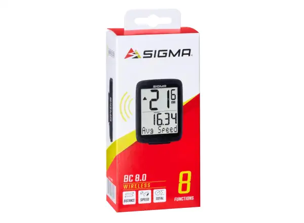 Sigma BC 8.0 ATS WL počítač čierna