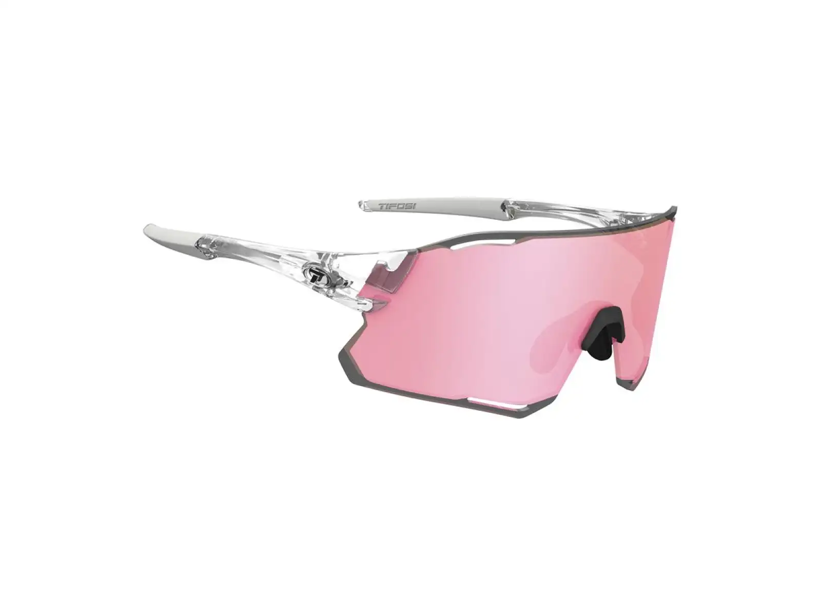Tifosi Rail Race športové okuliare Crystal Clear/Clarion Rose/Clear