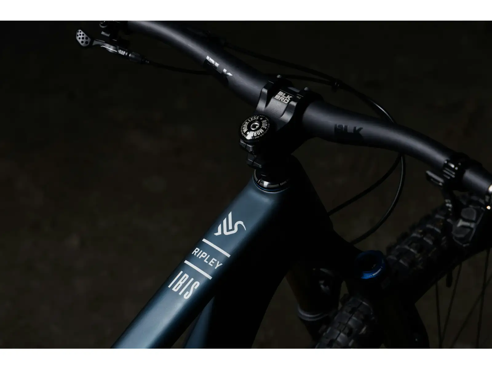 Ibis Ripley V5 rámový set Modrý Čas
