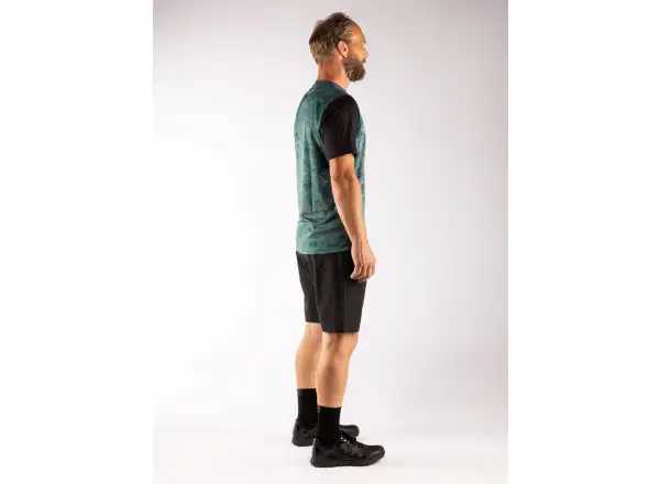Force MTB Move pánsky dres krátky rukáv tmavá zelená