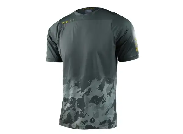 Troy Lee Designs Skyline Pánsky dres s krátkym rukávom Fader Digi Green