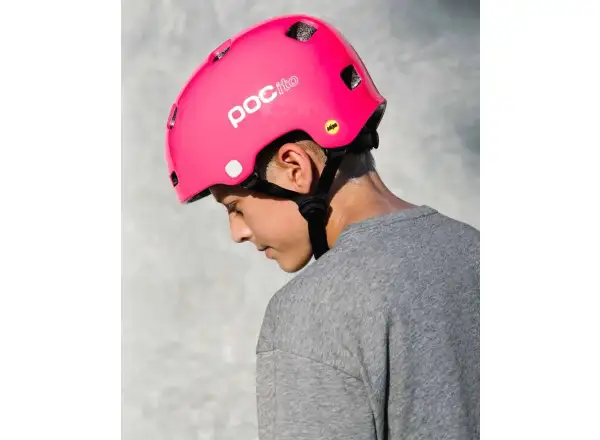 POC POCito Crane MIPS detská prilba Fluorescent Pink