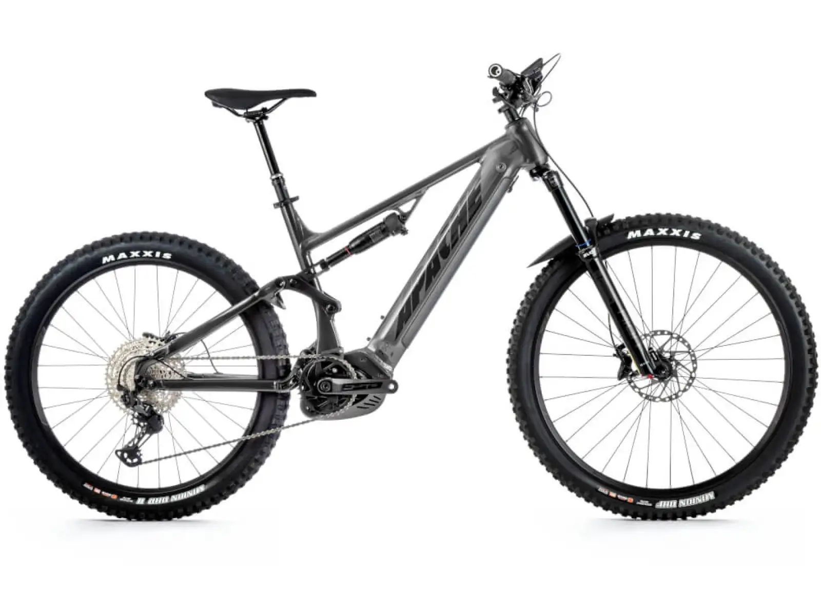 Apache Quruk 1 celoodpružený elektrobicykel sivá