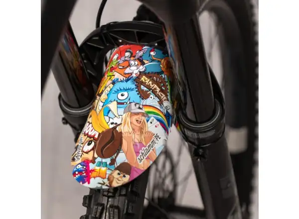 Rie:sel Design Schlamm:PE Fender Stickerbomb Eyecatcher