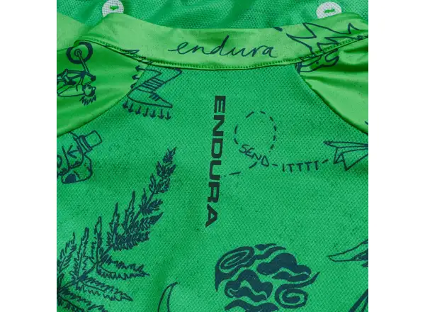 Endura Pro SL pánsky dres krátky rukáv Emerald