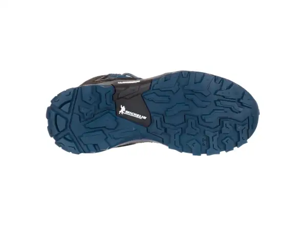 Salewa Alp Trainer Mid GTX detské outdoorové topánky Dark Denim Charcoal