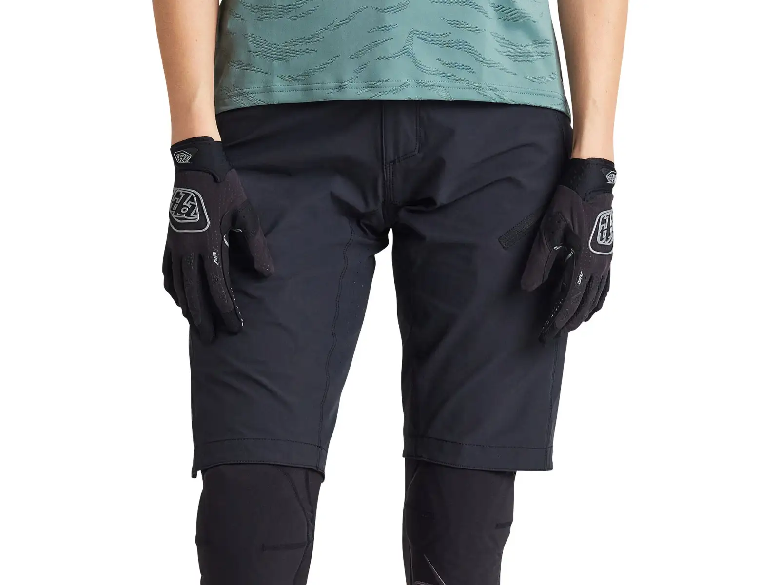 Troy Lee Designs Lilium dámske kraťasy Solid black