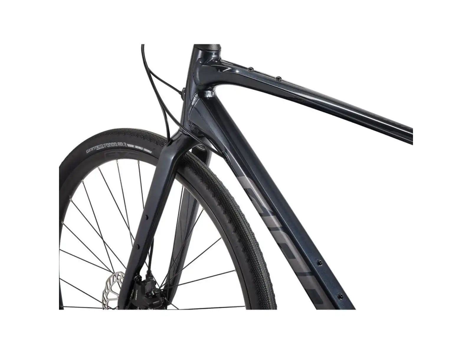 Giant FastRoad AR 2 fitness bicykel metallic black