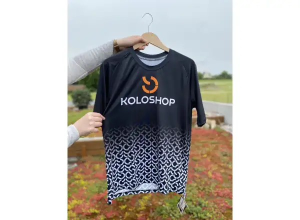Koloshop Sensor pánsky dres krátky rukáv Black