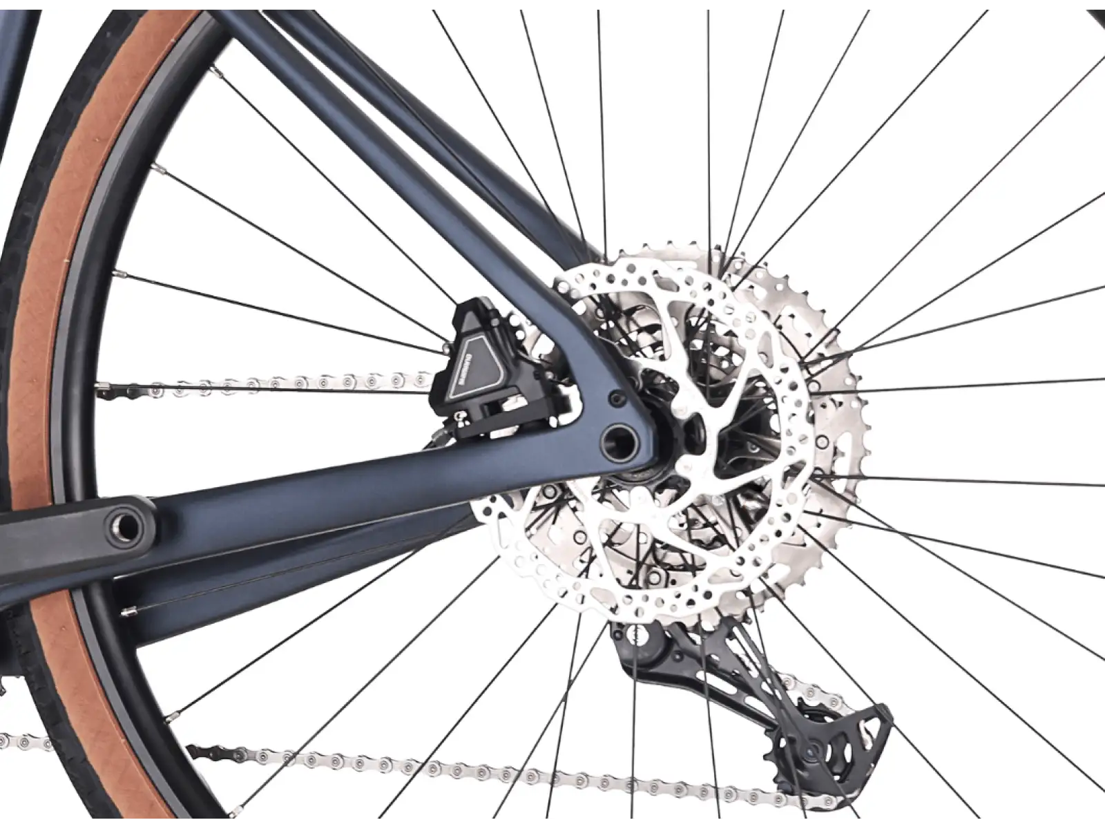 Rock Machine Lukk Cr 10 gravel bicykel Matte Deep Ocean Blue