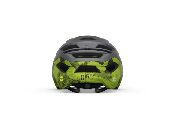 Giro Merit Spherical prilba Mat Metallic Black/Lime