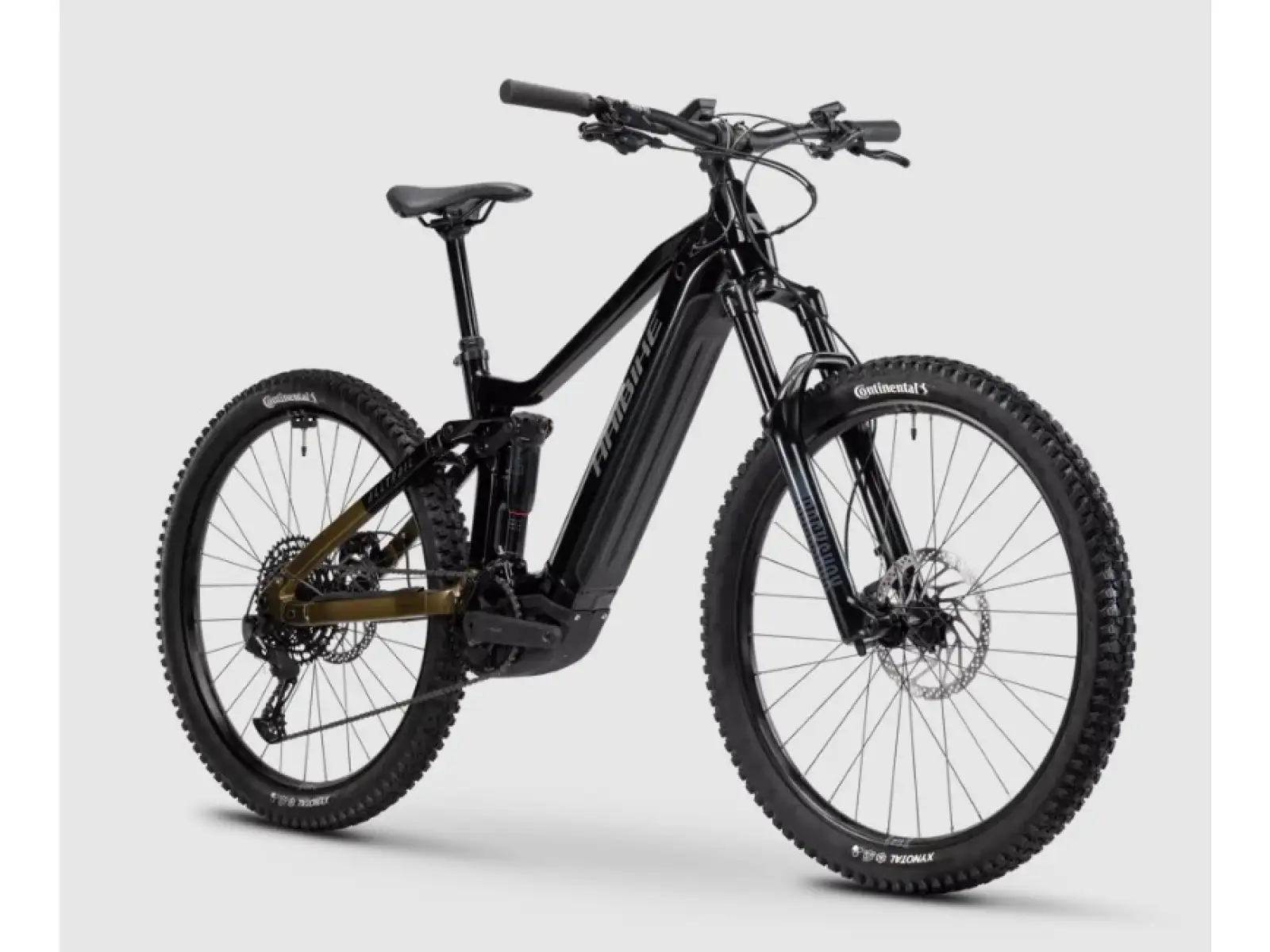 Haibike ALLTRAIL 10 800 Wh celoodpružený elektrobicykel black/ninja gold/grey