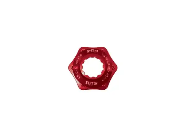 A2Z CLK Centerlock-6dier adaptér červený