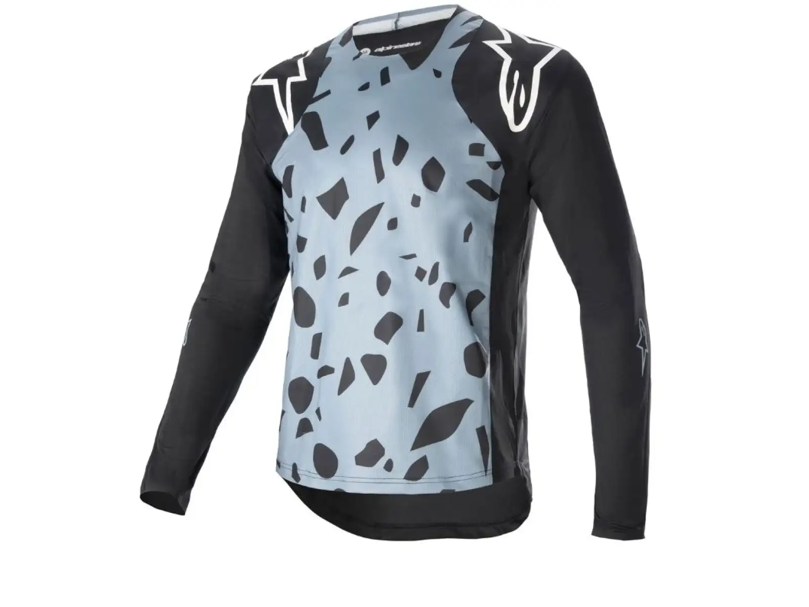 Alpinestars Techstar Envision pánsky dres s dlhým rukávom Ash Blue