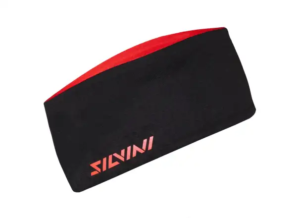 Silvini Trebbia unisex čelenka Red/Black