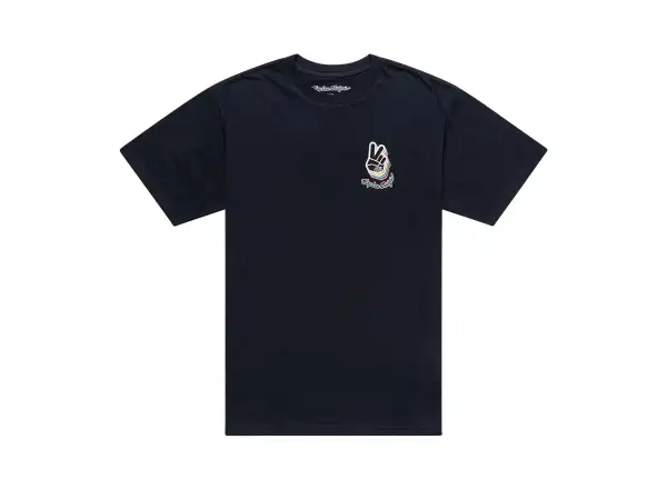Troy Lee Designs Deuces pánske tričko krátky rukáv Black