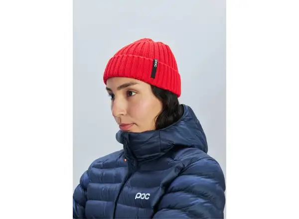 POC Beanie Short čiapka Prismane Red