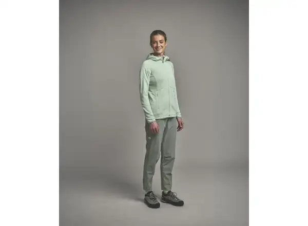 Ortovox Fleece Light Grid Hoody dámska mikina Green Acid