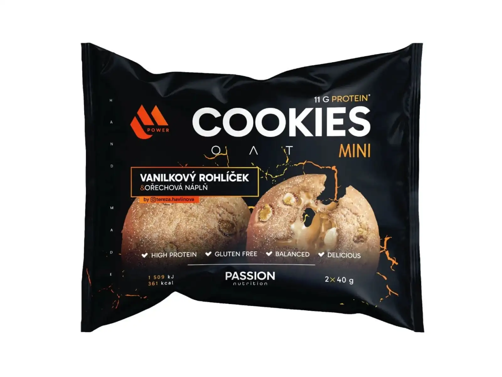 Passion Cookies Čokoládové kóma Mini 2x40g