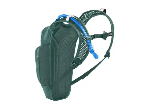 Detský batoh Camelbak Mini Mule 5 l + rezervoár 1,5 l (zelený s horským motívom)