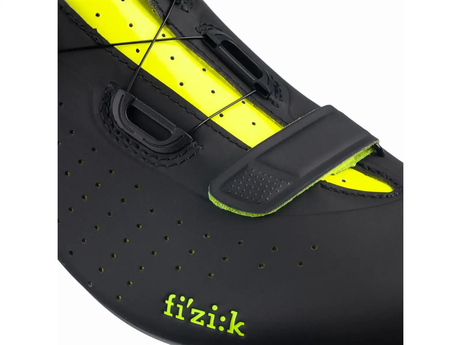 Fizik Overcurve R5 cestné pánske tretry čierna/žltá fluo