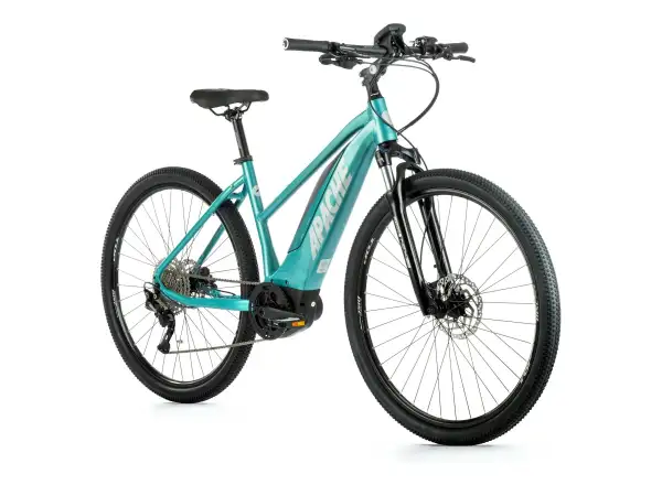 Apache Matta 1 Bosch MTB dámsky krosový elektrobicykel tyrkysová