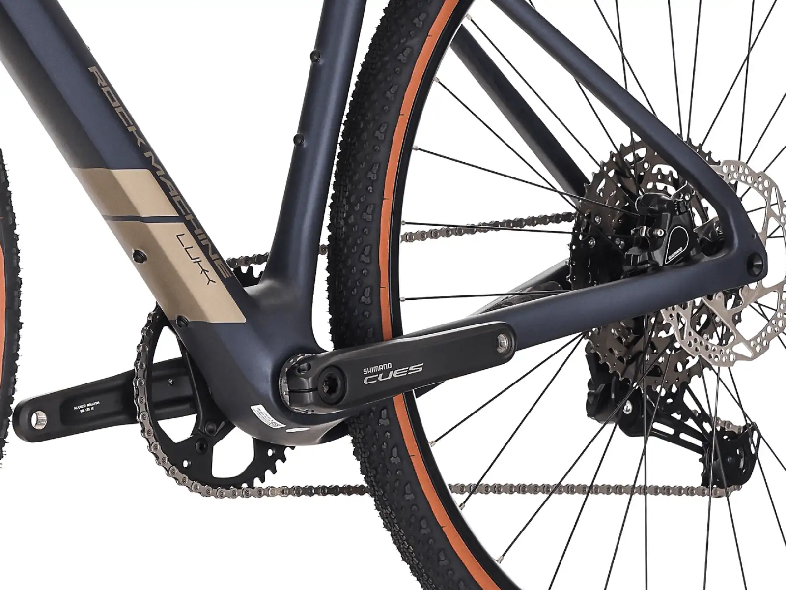 Rock Machine Lukk Cr 30 gravel bicykel Matte Deep Ocean Blue
