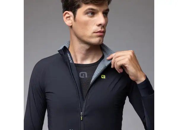 Alé R-EV1 Thermo Shield pánska zimná cyklistická bunda Black