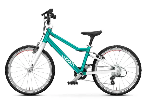 Woom GO 4 Metallic Turquoise 20 detský bicykel