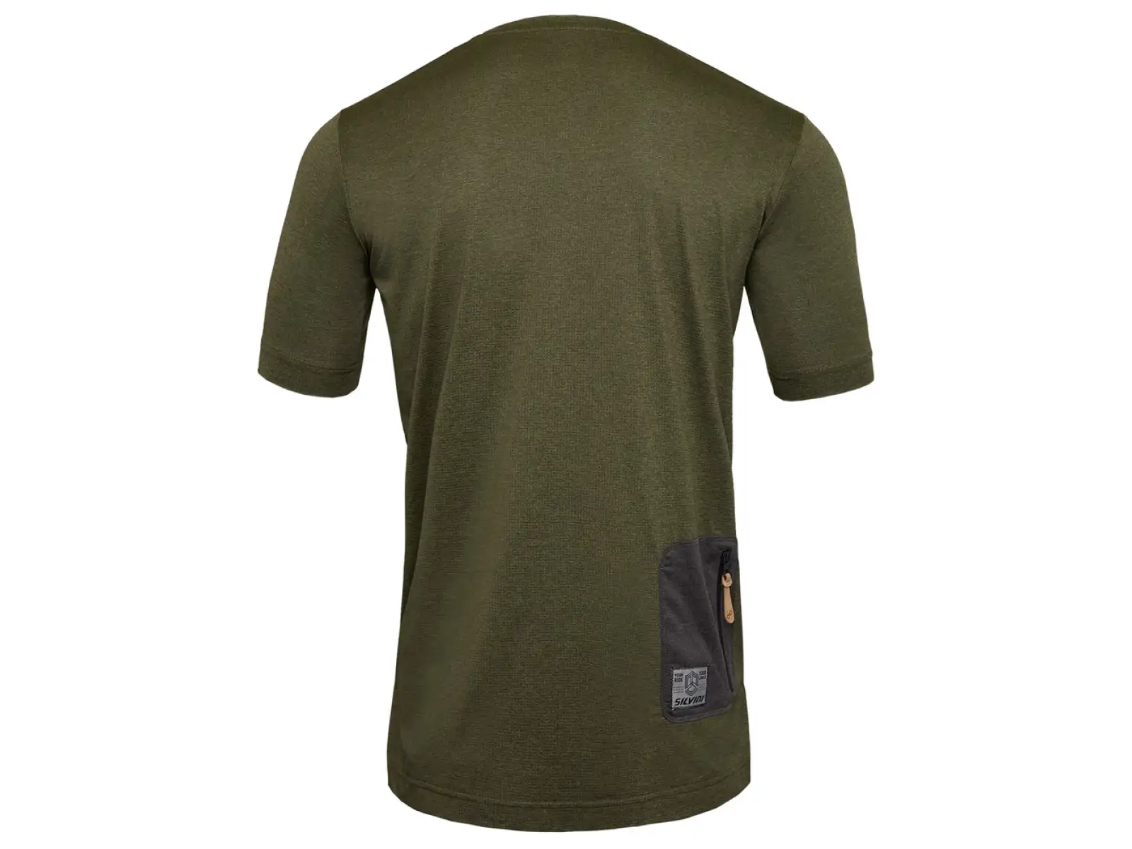 Silvini Galatro pánsky dres s krátkym rukávom Olive/Charcoal