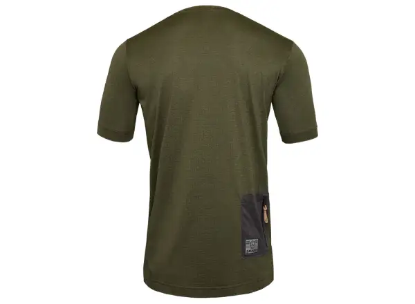 Silvini Galatro pánsky dres s krátkym rukávom Olive/Charcoal