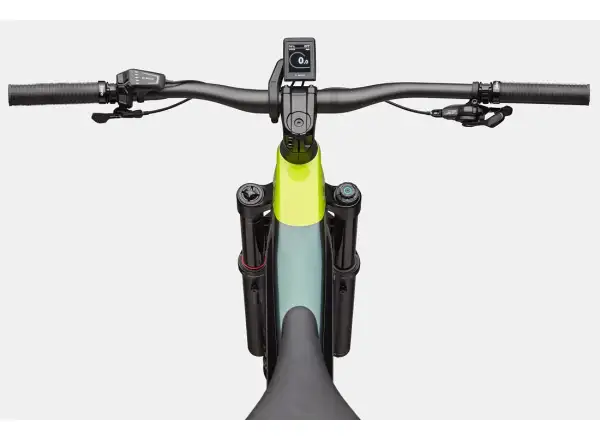 Cannondale Moterra Neo Carbon LT 1 celoodpružený elektrobicykel Gunmetal Green