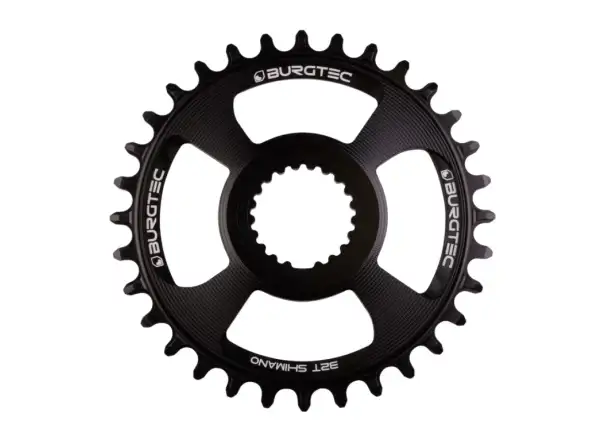 Burgtec Thick Thin DM Shimano prevodník 30 zubov čierna
