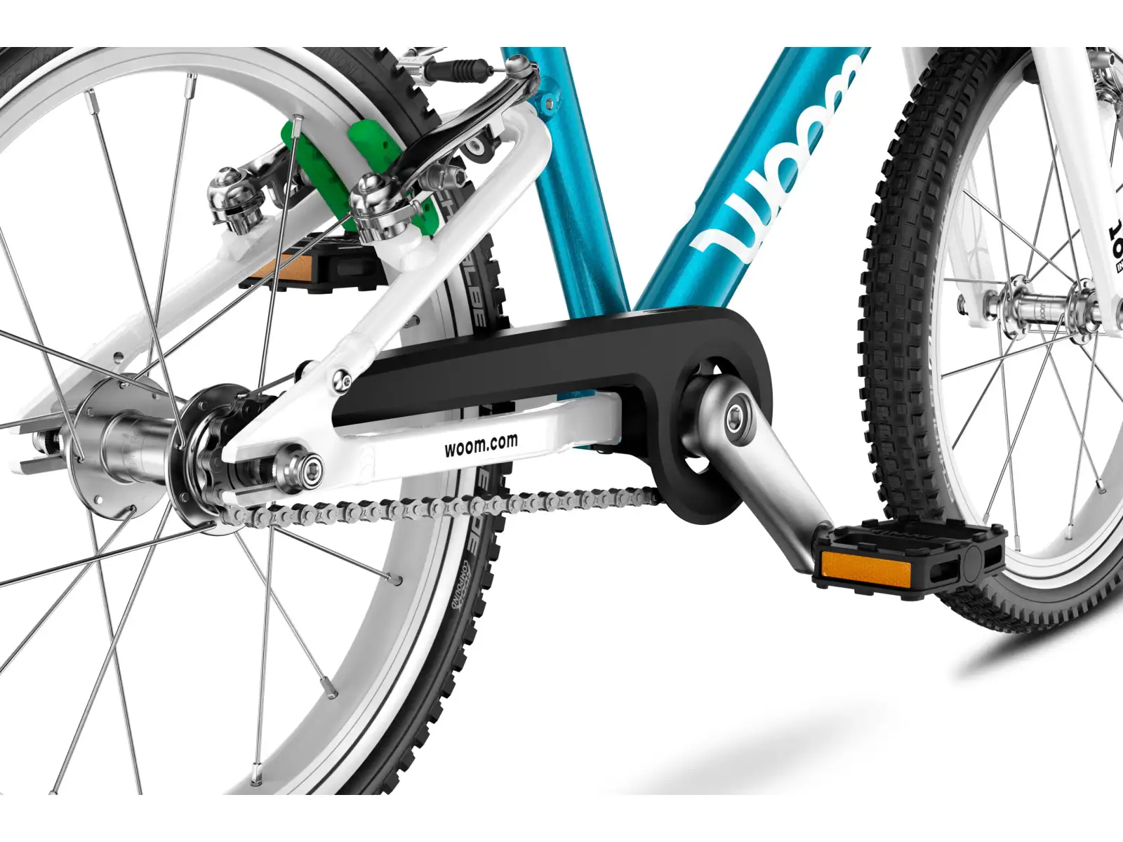 Woom GO 3 Metallic Blue 16 detský bicykel