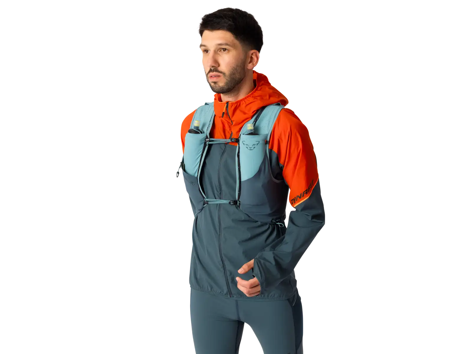 Dynafit Alpine 8 l bežecká vesta Smoke Blue/Cinder