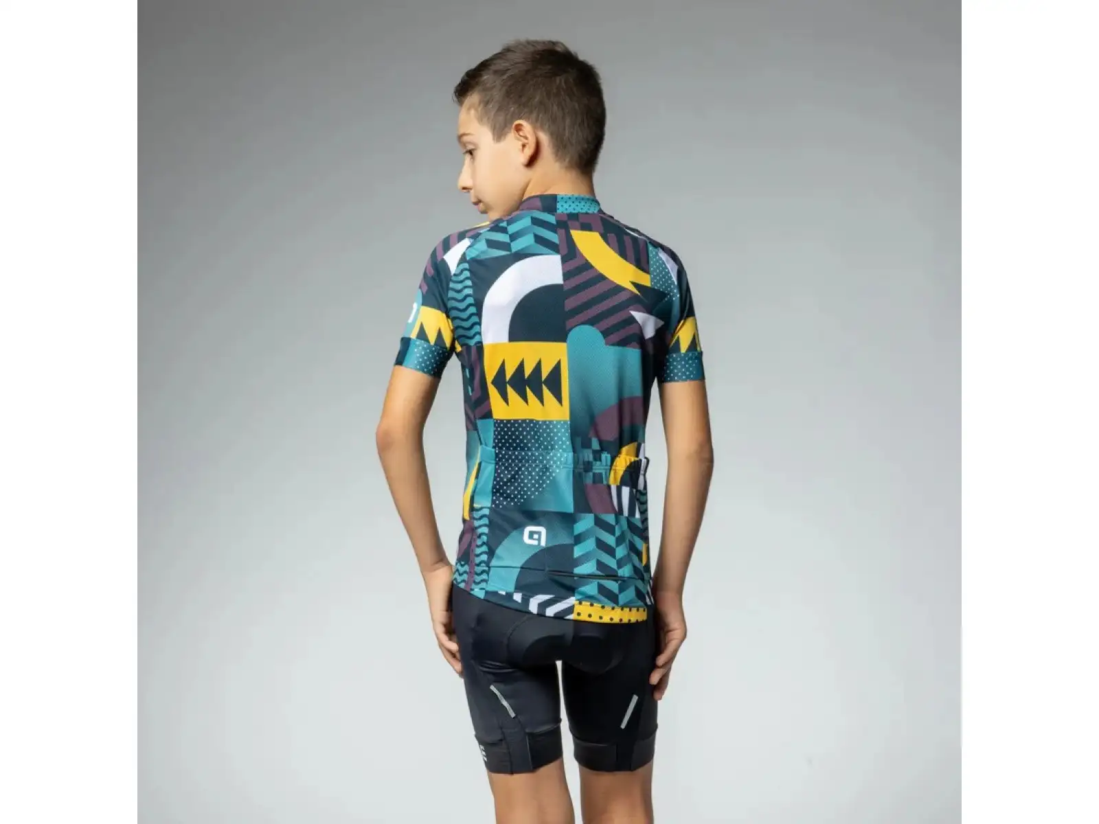 Alé Kid Games detský dres Cocoa Brown