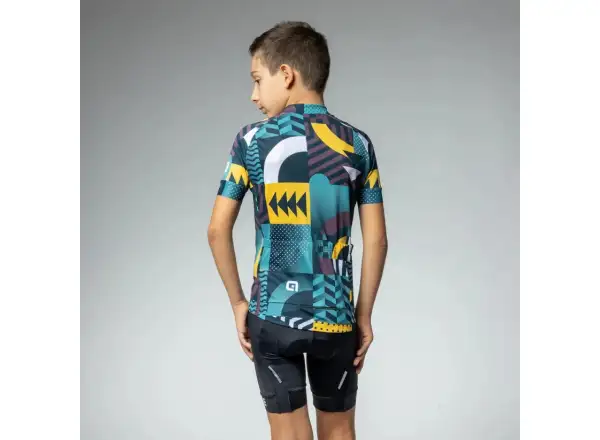 Alé Kid Games detský dres Cocoa Brown