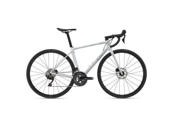 Liv Langma Advanced 2 Disc cestný bicykel unicorn white